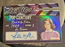 LEA THOMPSON AUTO 1/3 Leaf Pop Century 2026 ...And Action! Card # AA-LT1 Die Cut
