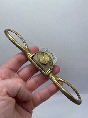 Lie Nielsen - Used Small Bronze Spokeshave - Curved