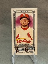 2025 Topps Allen & Ginter - Yadier Molina #51 Mini Card Allen & Ginter SP Back 
