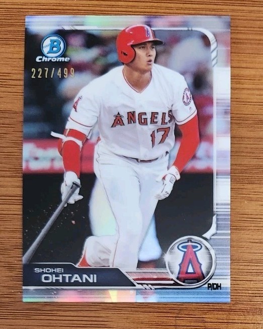 2019 Bowman Chrome Shohei Ohtani 227/499 Refractor 