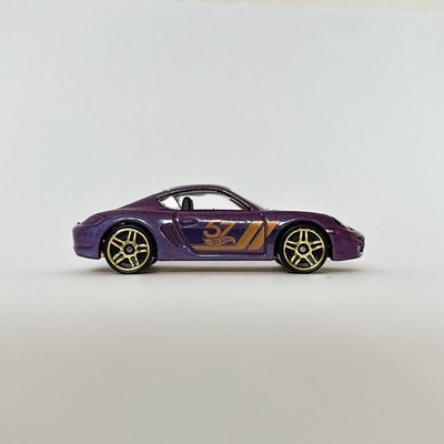 Hot Wheels Porsche Cayman S Purple 5/6 Loose
