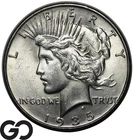 1935 Peace Dollar, Nice Smooth Choice BU++ Final Year Issue