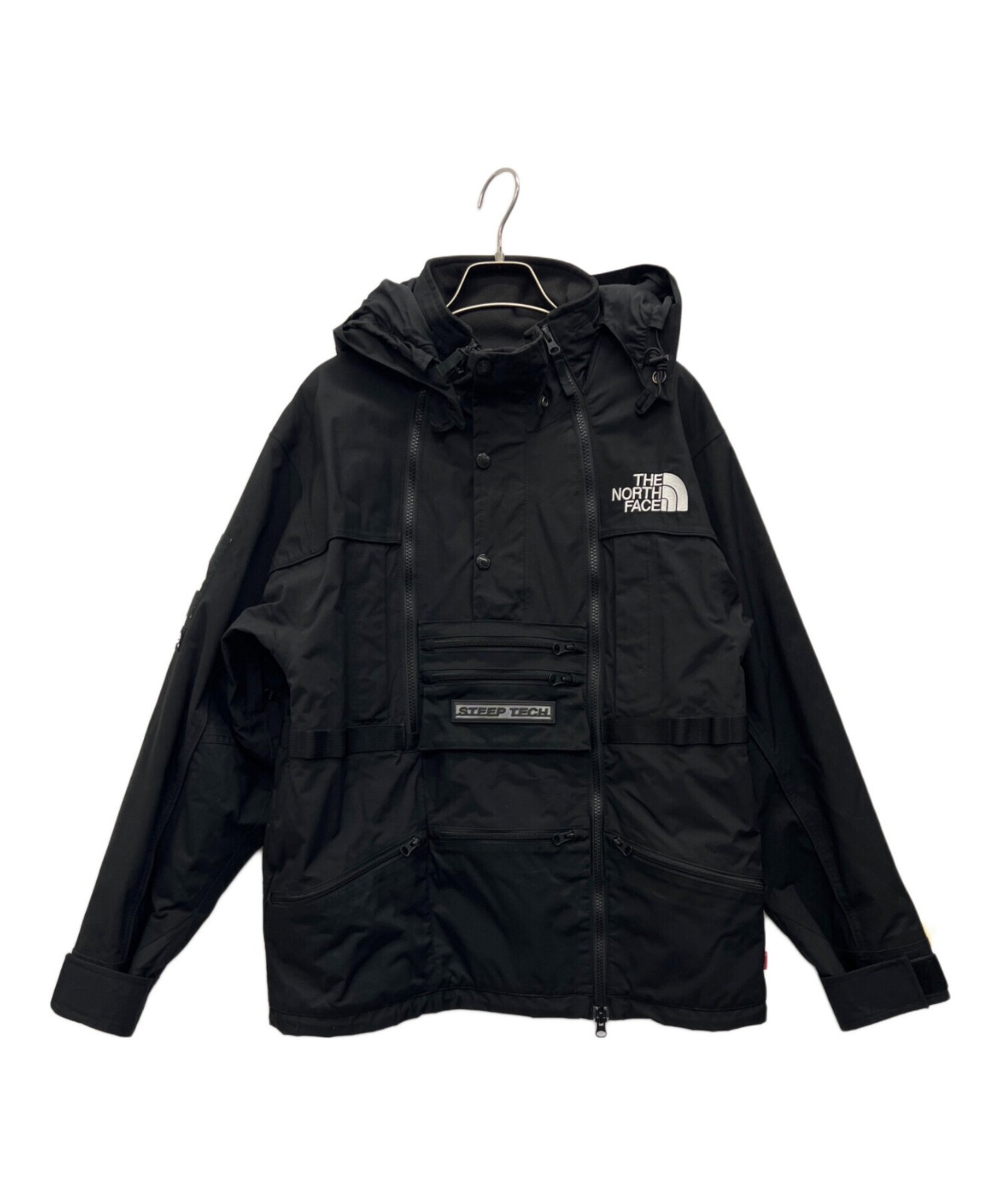 Supreme THE NORTH FACE Jacket Black Size: S Pullover Nylon STEAP TECH Limited