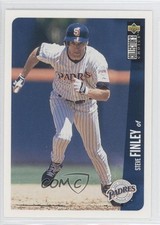 1996 Upper Deck Collector's Choice Steve Finley #696 0c4