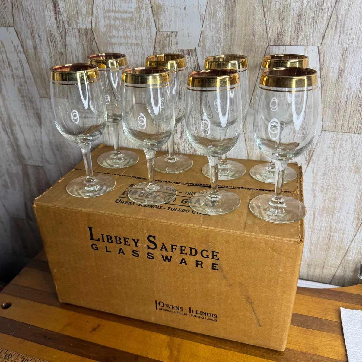 Libbey Gold Glassware & Drinkware for sale | eBay