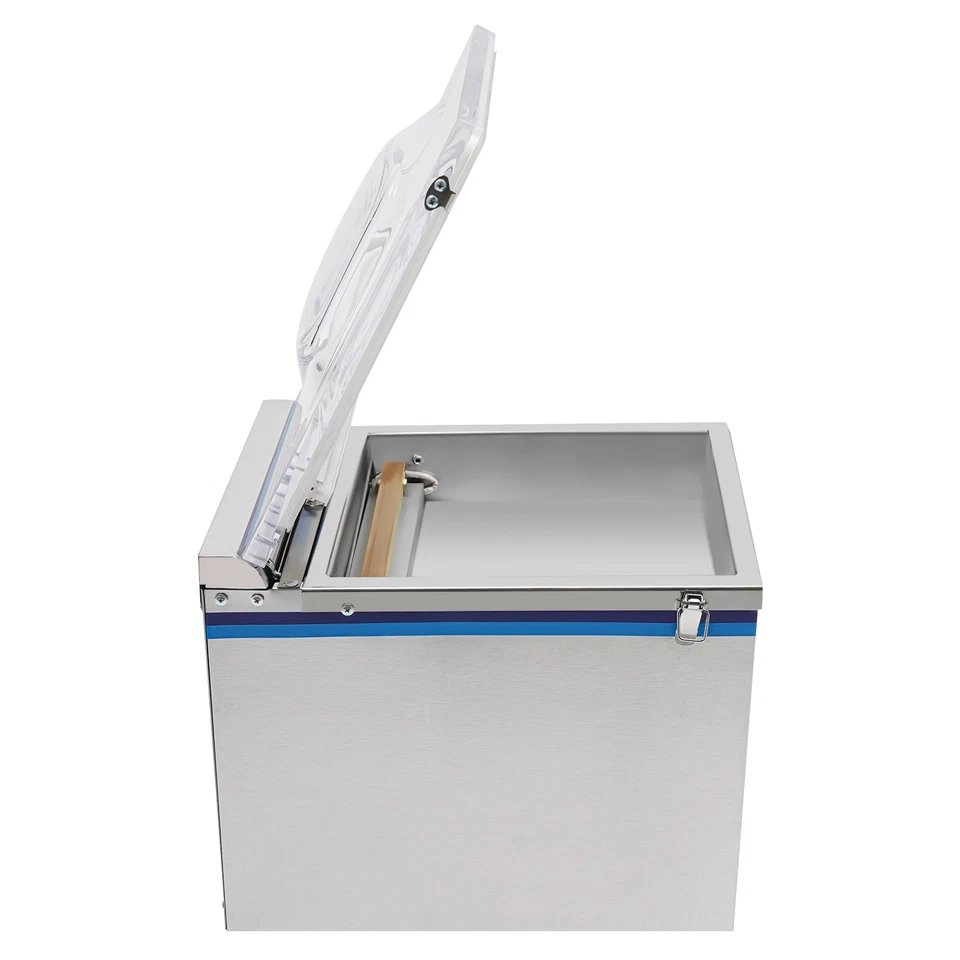 Selladora al vacío 360W cámara de alimentos comercial máquina de envasado al vacío 110V Foto 4 de 4