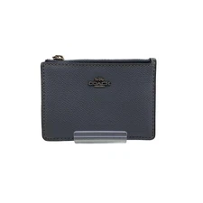 Coach Coin Case Blue Ladies Wallet and Card Holder
