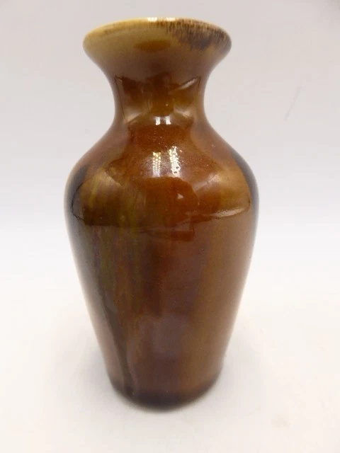SMALL VINTAGE CHINESE MEIPING POTTERY CERAMIC BUD VASE