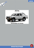 PDF VW Taro 1989-1997 Reparaturanleitung Lenkung Bremsen Bremsanlage