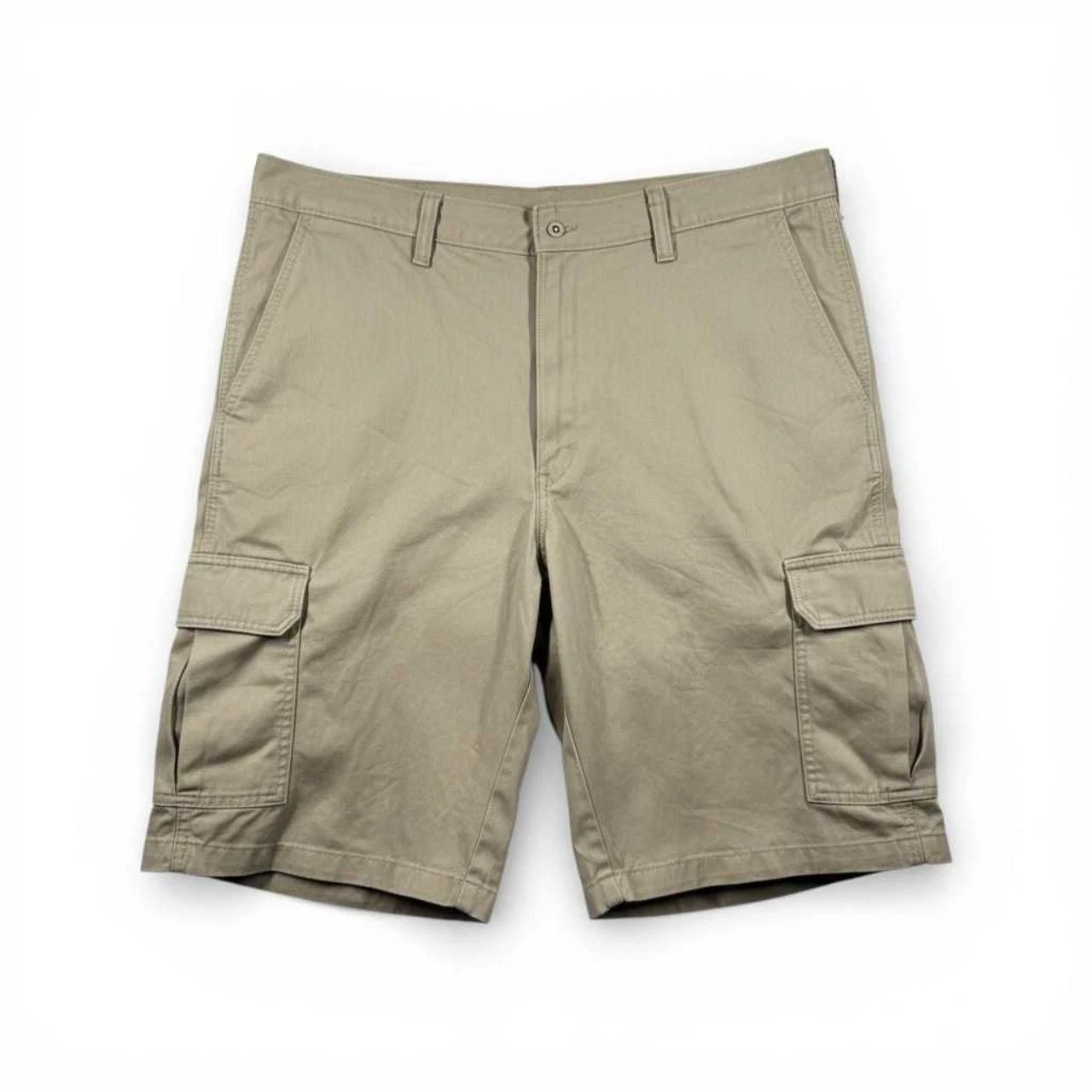 133 Dickies Mens Beige W38 Utility Pocket Cargo Shorts
