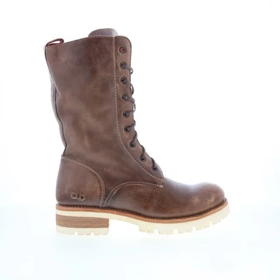 Bed Stu Posh F393021 Womens Brown Leather Lace Up Casual Dress Boots - Image 1 of 4
