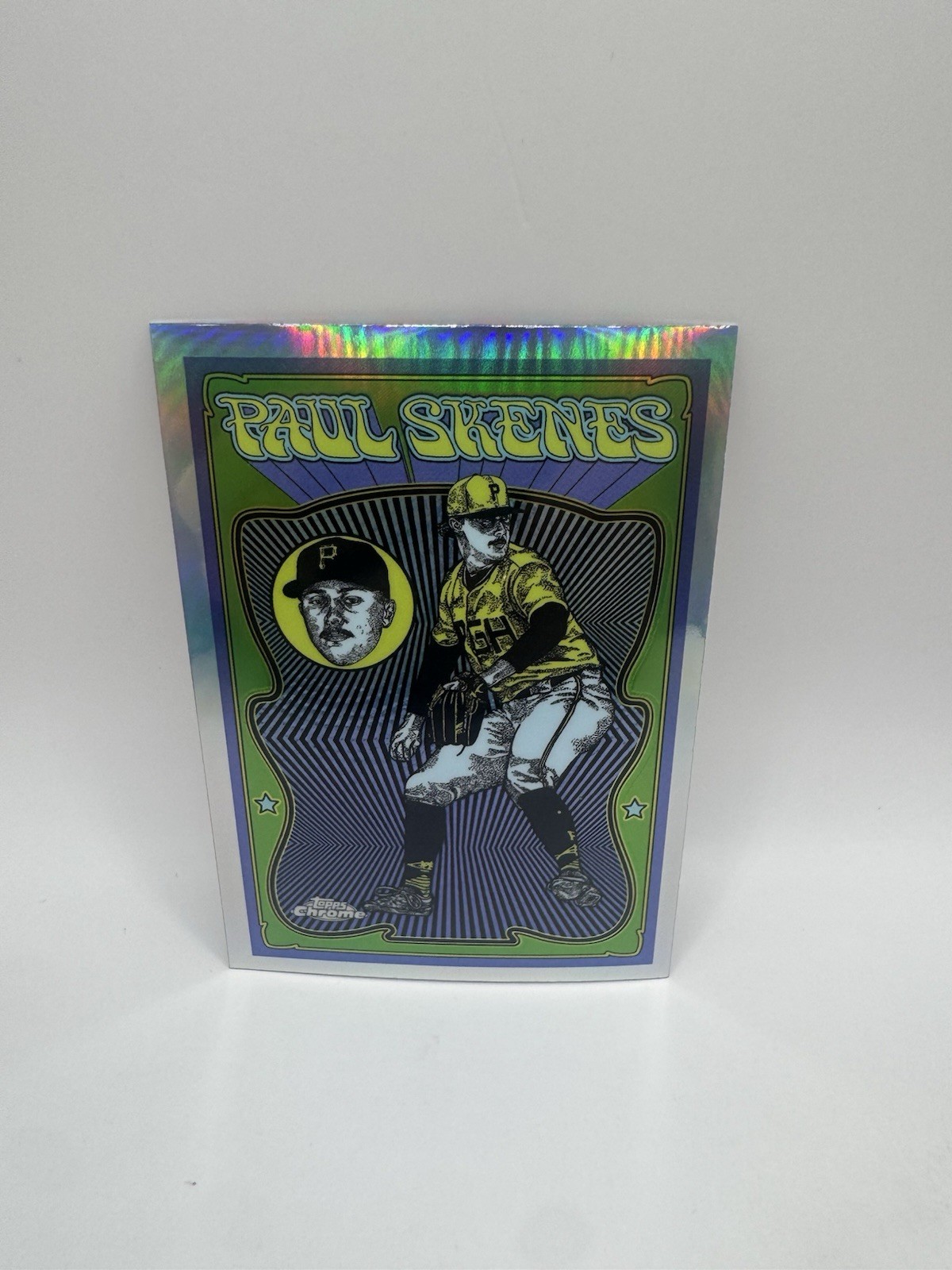 Paul Skenes 2025 Topps Chrome Ultra Violet All-Stars SP