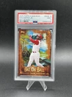 2025 Topps Bob Ross Joy Of Baseball Ken Griffey Jr. Bat On Ball PSA 9
