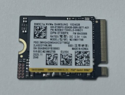 DELL OEM SAMSUNG M.2 1TB 1024GB INTERNAL SSD BM9C1a MZ-9MX1T0B PCIe GEN4 LAPTOP