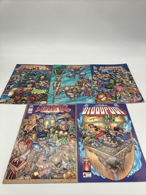 Bloodpool Special #1-4 & #1 Variant (Image Comics March 1996) Rob Liefeld