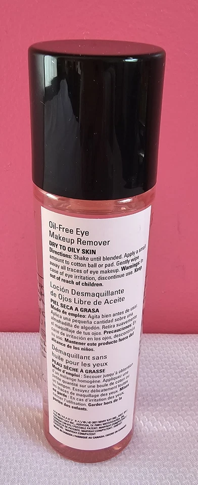 Desmaquillante de ojos sin aceite Mary Kay - 3,75 fl oz - tamaño completo - nuevo en caja Foto 3 de 4
