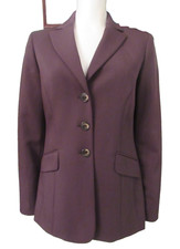 Jones New York stretch wool blend Pemberley Espresso Brown Blazer 4 NWT 199