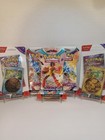 pokemon 5 pack bundle 2 Scarlet Violet 2 Temporal forces 1 Paradox drift