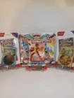 pokemon 5 pack bundle 2 Scarlet Violet 2 Temporal forces 1 Paradox drift