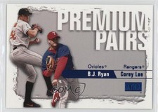 2000 Skybox Premium Pairs Horizontal Blue Foil BJ Ryan Corey Lee #245 2i9