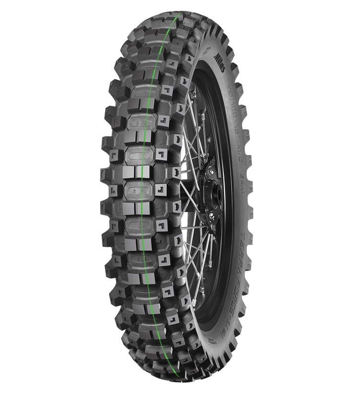 Pneu 120/90-18 Mitas Terra Force-EX MH contre la perte d'adhérence en enduro extrême