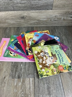 Disney Softcover Books For Girls Lot Of 11 Pocahontas Sleeping Beauty & More