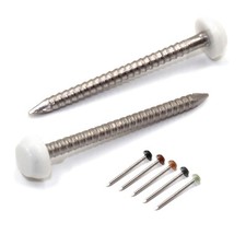 uPVC Polytop Nails Pins Rapierstar StarPin Plastic Head A4 Stainless Steel