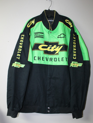 New NASCAR City Chevrolet Legend twill cotton embroidery black