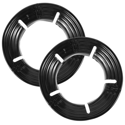 2 Pcs Gas-wokständer Gasherd Zubehör Wind Guard Wok-Brennerständer