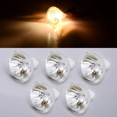5pcs 220V 35W MR11 GU5.3 Halogen Lamp Light Bulb Reflector Spot Light - Photo 1/4