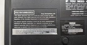 Sega Genesis Version 2 System Console with F15 Strike Eagle Game