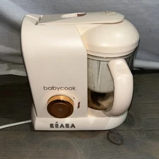 BEABA Baby cook Solo 4 in 1 Baby Food Maker Processor Steam Cook Blender Pink 10