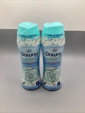Lot Of 2 Downy Cool Cotton In-Wash Scent Booster Beads 8.6 oz (244 g) each