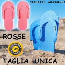 Pair Of Disposable Flip Flops For Men Women Beach Spa Pool Sauna