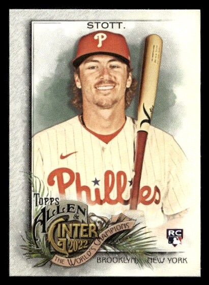 2022 Topps Allen & Ginter Bryson Stott RC Rookie #263