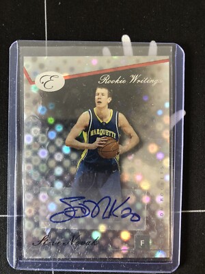 2006-07 Bowman Elevation Writings Steve Novak #ROOKIE CARD Auto RC Knicks Nba