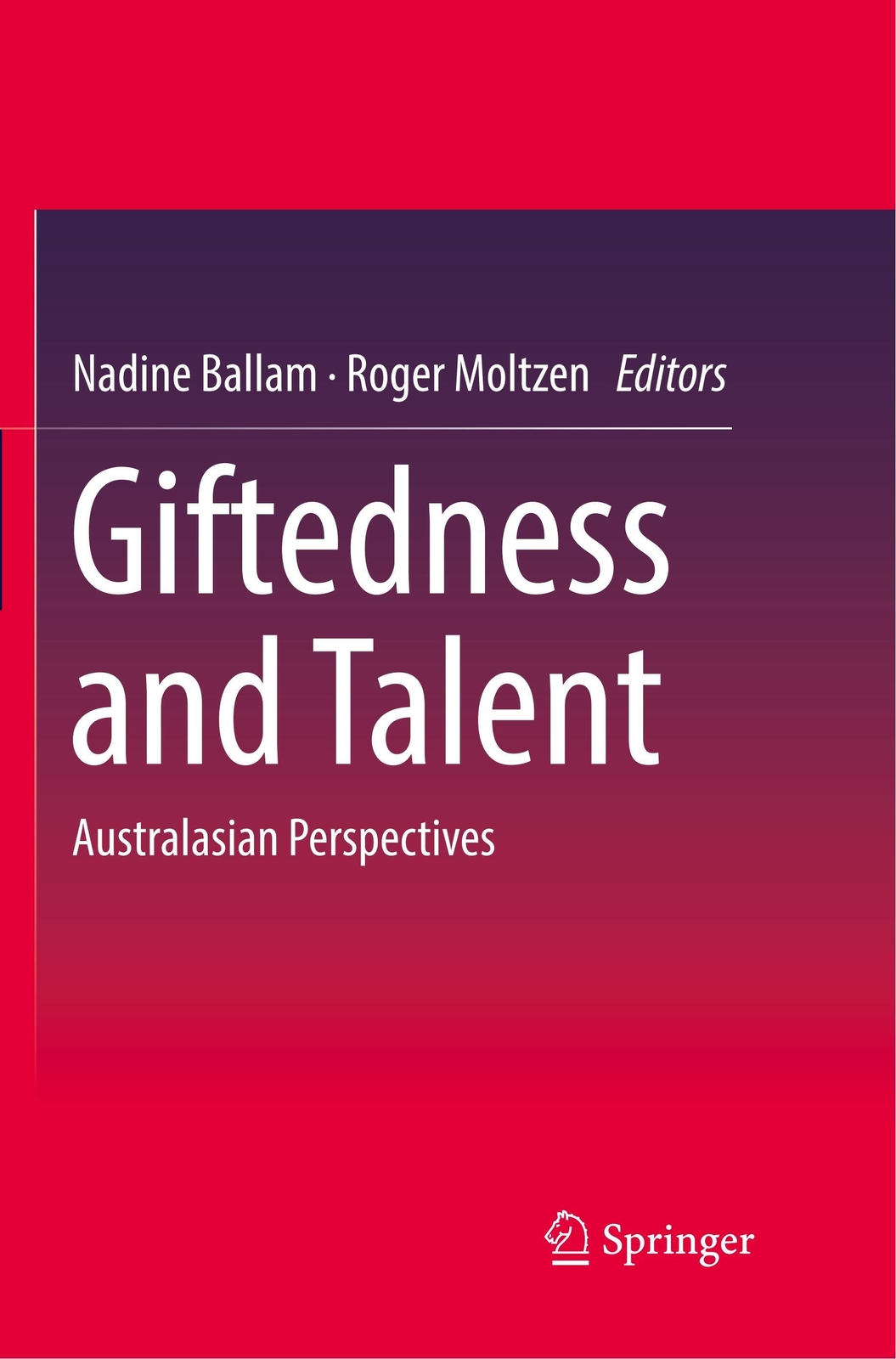 Thumbnail - Giftedness And Talent Australasian Perspectives Roger Moltzen (u. A.)