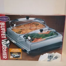 Nostalgia Electrics Buffet Warmer - Opened, NIB