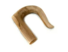 HALF TURNED WOODEN WALKING STICK HANDLE FOR STICK MAKING