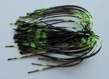 5 Custom Hand Made Silicone Spinnerbait Skirts(Lightning Bug)-Bass Fishing-"NEW"