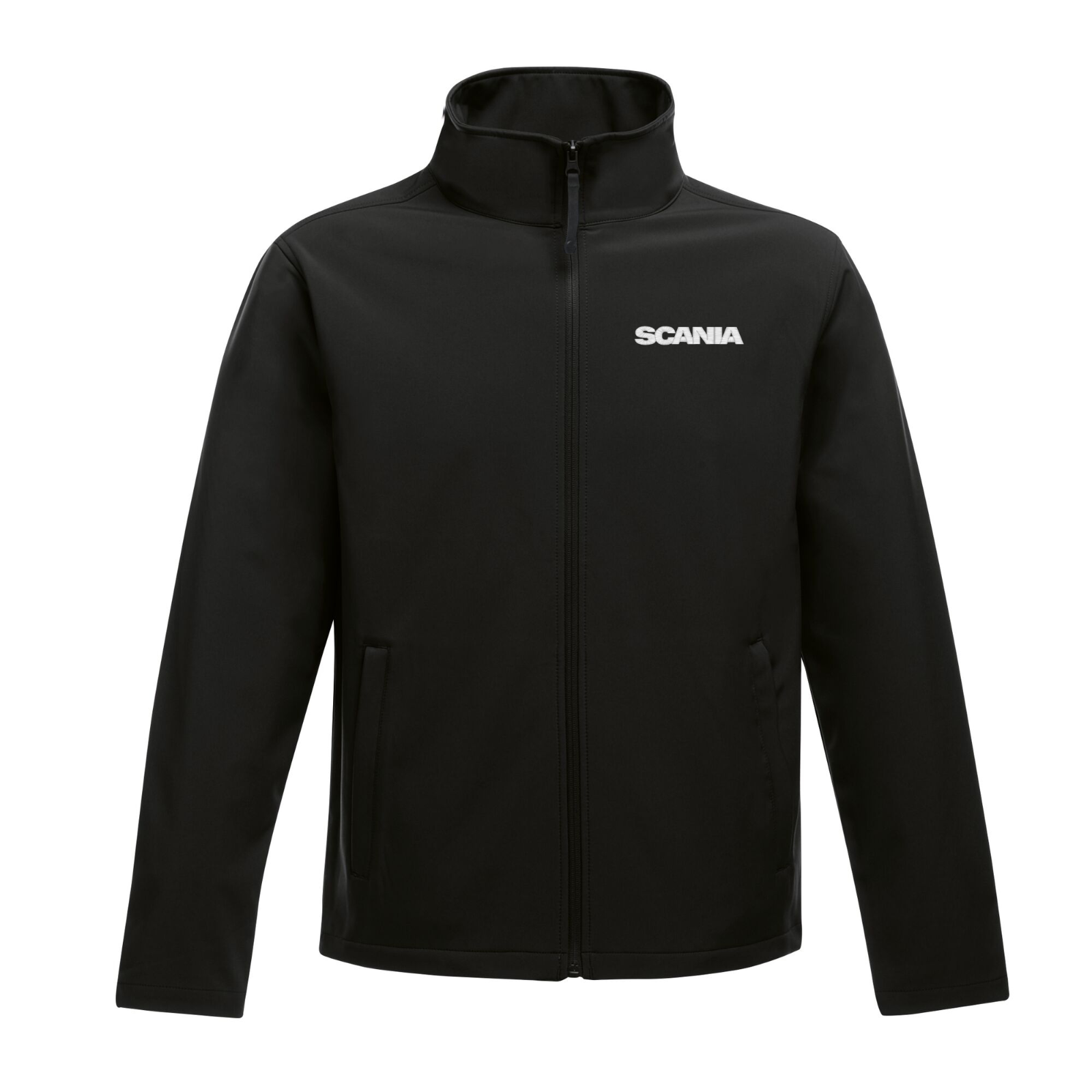 SCANIA SOFTSHELL JACKET COAT TRUCKING EMBROIDERED LOGO UP TO SIZE 4XL ...