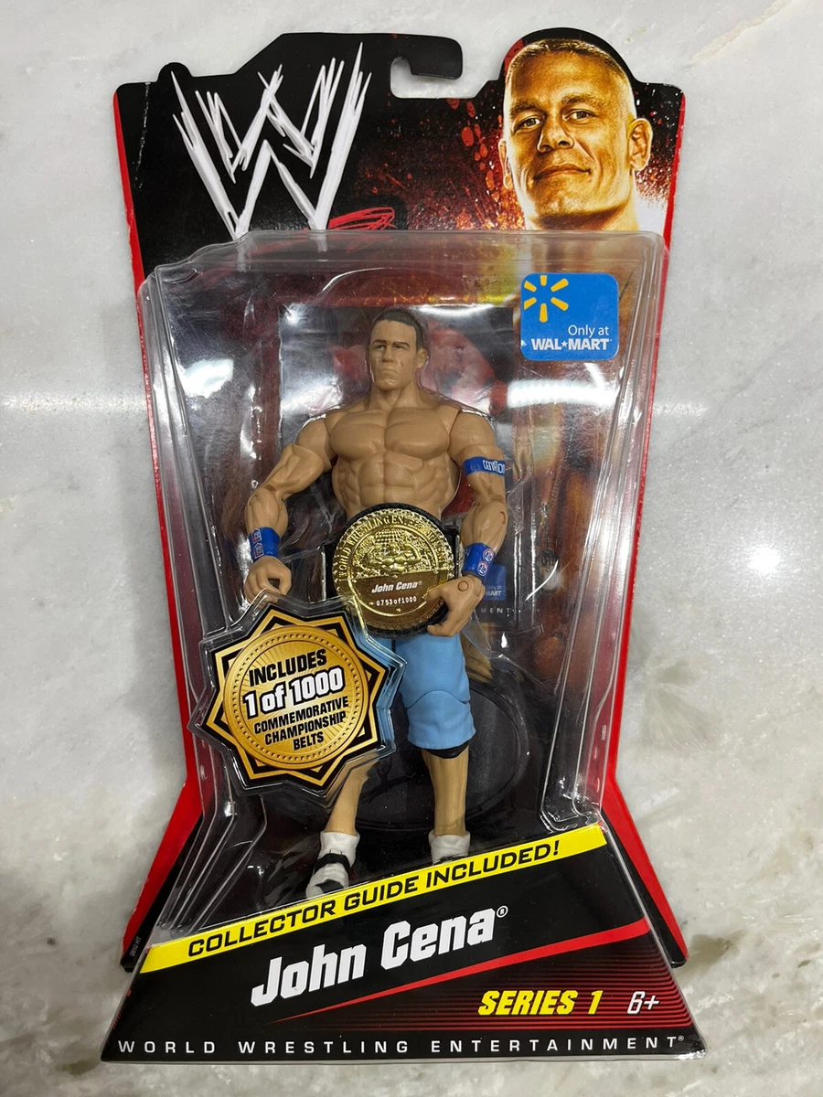WWE Mattel JOHN CENA Chase Belt 1 of 1000 AEW WCW