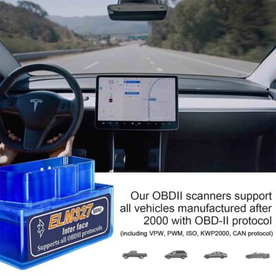 ELM327 OBD2 OBDII Car Read Scanner Code Reader Tool For Android