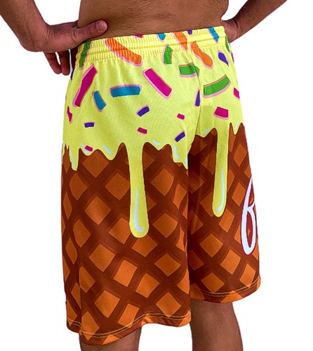 Footex Pantaloncini Beach Volley Ice Cream Tennis Mare Sublimatici Padel - Bild 3 von 3