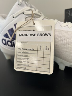 SAMPLE Adidas AS Freak Carbon White Football Cleats Marquise  display picture 3