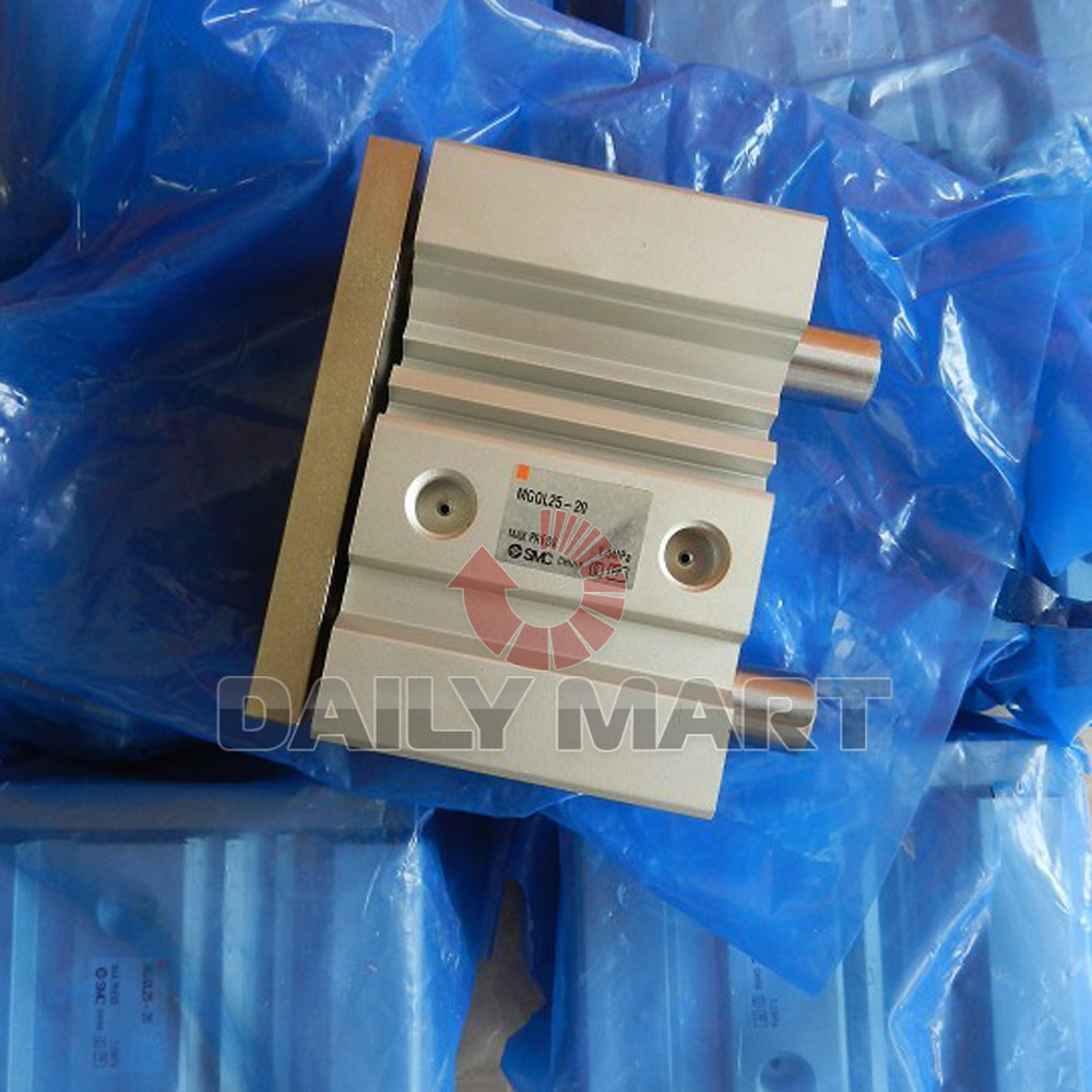 SMC NEW MGQL25-20 PLC MGQ Guided Cylinder, Guide, Ball Bearing