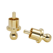 2pcs Gold Plated RCA Jack Shielding Cap Dust Protector Connector for Auido