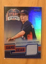 Kristofer Armstrong 2015 Panini Stars & Stripes Game Gear Jersey Card #D 08/25