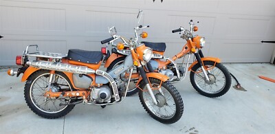 【9/14まで限定価格！】ホンダ トレイル サブタンク 北米仕様 CT90 1974 HONDA TRAIL 90 CT90 OEM 75 76 78 79 frame chassis orange no