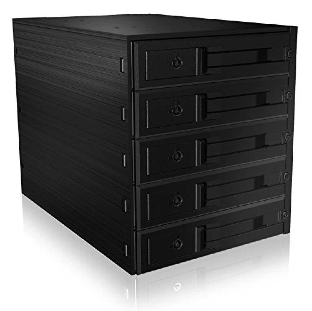(TG. 5 disques durs) ICY BOX IB-565SSK Nero array di dischi - NUOVO